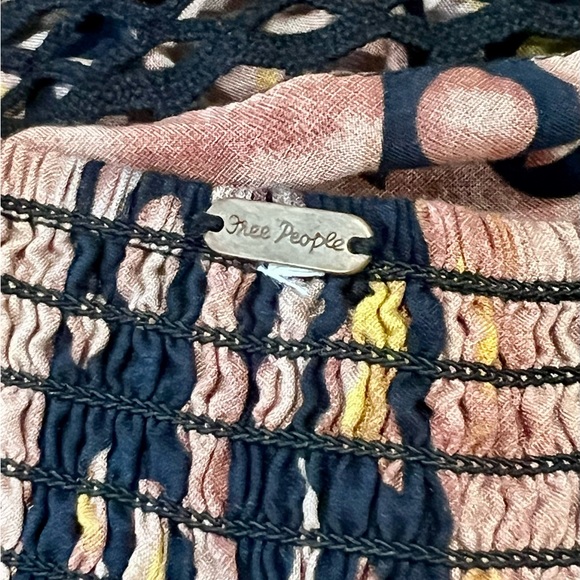 NWOT Free People Elektra Maxi Dress Sahara Combo Sz M - Picture 13 of 15